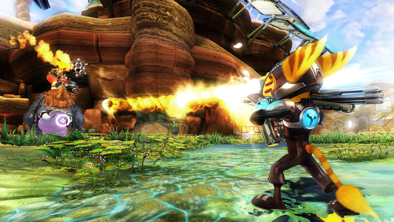 Illustration for article titled Ratchet & Clank Future Screens